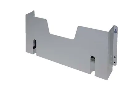 Produktfoto 1 von Rittal PS Ablagefach, Stahlblech RAL 7035, 6mm x 90 mm