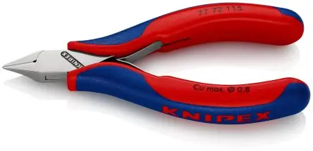 Produktfoto 1 von Knipex Knipex Präzisions-Seitenschneider 115 mm, Schneidleistung 0.8mm