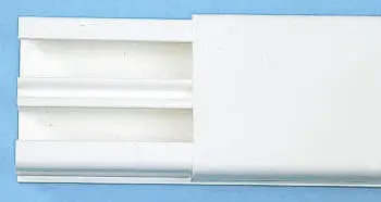 Produktfoto 1 von Legrand Miniature PVC Kabelkanalzubehör, Polyvinylchlorid (unplastifiziert) 32 mm 12.5 mm