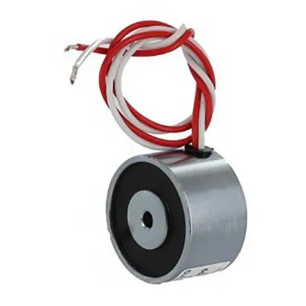 Produktfoto 1 von Mecalectro Haltemagnet, 27 daN, 24V dc, ø 30 mm, DC