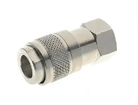 Produktfoto 1 von RS PRO Druckluft-Schnellkupplung Messing Buchse, BSP