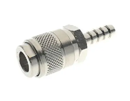 Produktfoto 1 von RS PRO Druckluft-Schnellkupplung Messing Stecker/Buchse, ISO 228 Klasse A, 4mm