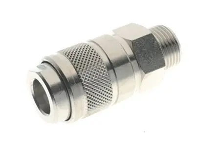 Produktfoto 1 von RS PRO Druckluft-Schnellkupplung, Messing 1/2 in Buchse, BSP