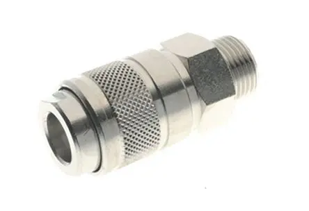 Produktfoto 1 von RS PRO Druckluft-Schnellkupplung Messing Stecker, BSP