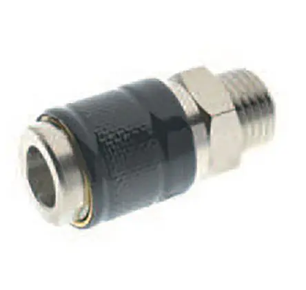 Produktfoto 1 von RS PRO Druckluft-Schnellkupplung Messing Stecker, BSP