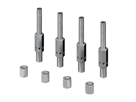 Produktfoto 1 von Rittal VX Hardwarekit, Nivellier-Element für Kombinationen aus VX, IW, PC, Retrospektive Nivellierung auf Unebenheiten,