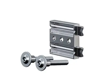 Produktfoto 1 von Rittal VX 8617.501 Stapelkit, Anreihblock, Zinkdruckguss, 6 Per Pack Stück