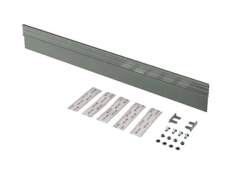 Produktfoto 1 von Rittal VX Stützleiste, Kennzeichnungsstreifen für Individuelle Feldkennungen an der Tür, VX25 Baggersystem 29 mm, Klarer