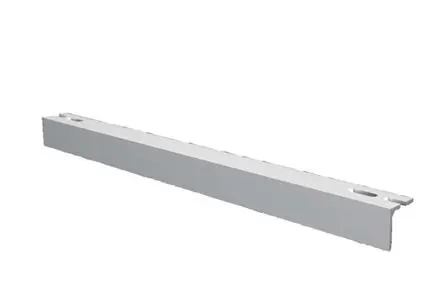 Produktfoto 1 von Rittal Kabelklemmschiene, Stahl, 554mm breit