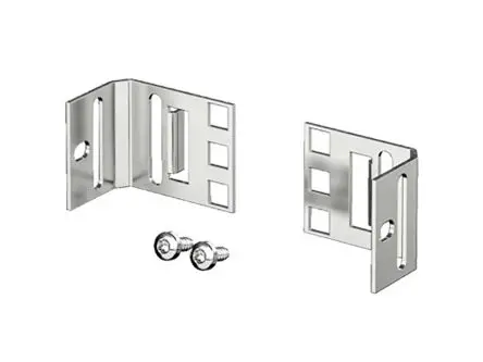 Produktfoto 1 von Rittal VX Adapter, Adapterstück für VX25 Baying Enclosure System, Stahlblech, 4 pro Paket Stück 19Zoll
