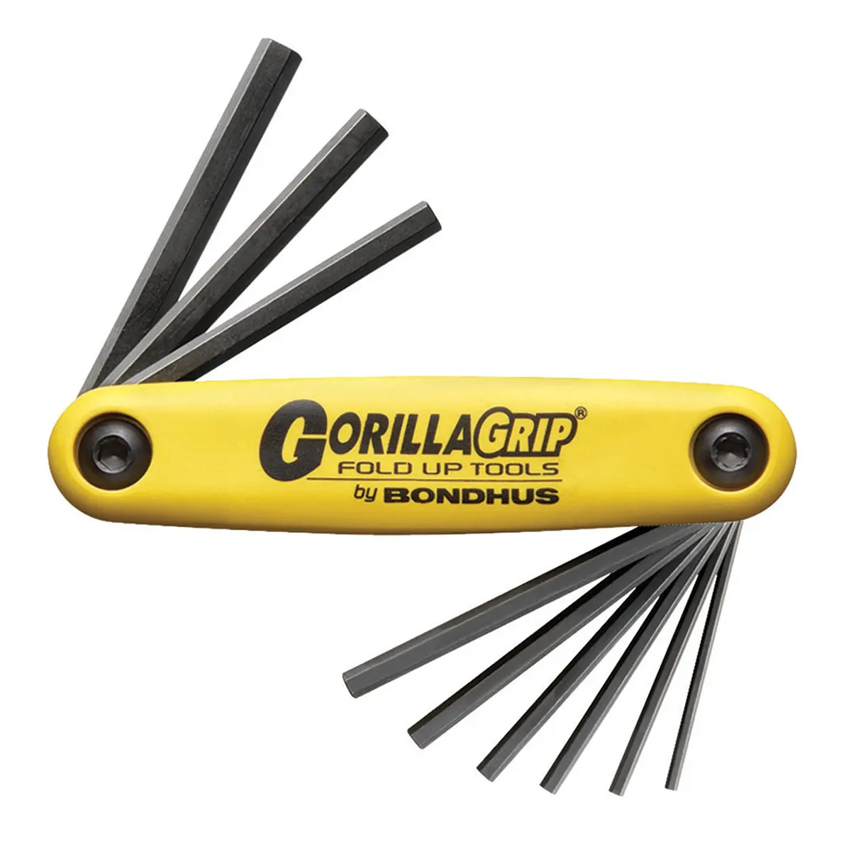 Produktfoto 1 von Bondhus zöllig  Innensechskant-Schlüssel, Satz 9-teilig 0.05 → 5/32" Klappgriff