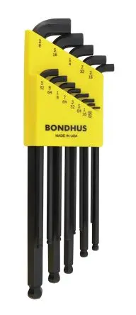 Produktfoto 1 von Bondhus Sechskantschlüsselsatz 13 L Zoll Lang 0.05 → 7/32ZZZZZZ