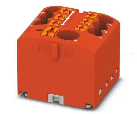 Produktfoto 1 von Phoenix Contact Verteilerblock 57A Rot 7-polig