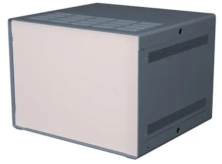 RS PRO SA; Gehäuse; Aluminium-Strangpressprofil; Grau IP30 Breite 432 mm Höhe 219 mm Länge 279 mm