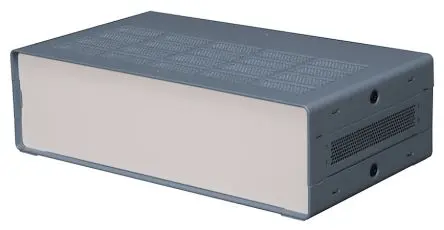 Produktfoto 1 von RS PRO SA; Gehäuse; Aluminium-Strangpressprofil; Grau IP30 Breite 305 mm Höhe 87 mm Länge 178 mm