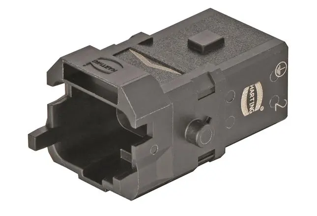 Produktfoto 1 von HARTING Han 1A Industrie-Steckverbinder Kontakteinsatz, 3-polig 16A Stecker, Crimp
