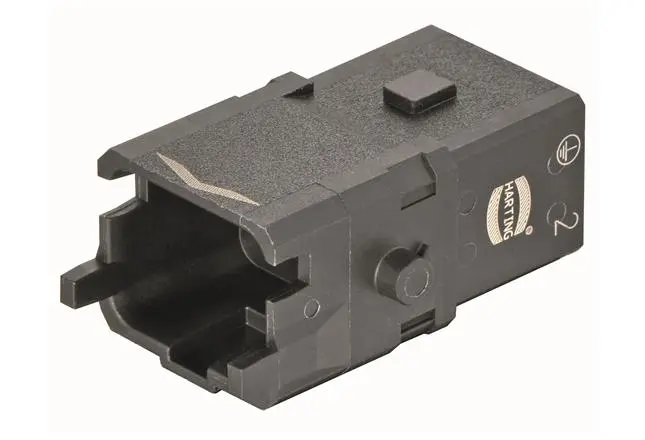 Produktfoto 1 von HARTING Han 1A Industrie-Steckverbinder Kontakteinsatz, 3-polig 16A Stecker, Crimp