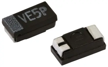 Produktfoto 1 von Vishay TMCU Tantal-Elektrolytkondensator, Tantal, 100 nF, 35V dc, Oberfläche, -10 %, Gehäuse 3216-12, 125 °C