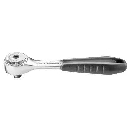 Produktfoto 1 von Facom R.151B 1/4 in Ratsche Ratsche Chrom Vanadium Stahl Schließer (NO), Länge 121.2mm