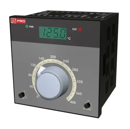 Produktfoto 1 von RS PRO IDM 503 / 505 PID Temperaturregler Panel 1, 2 x Relais Ausgang/ Pt100 Eingang 230V ac