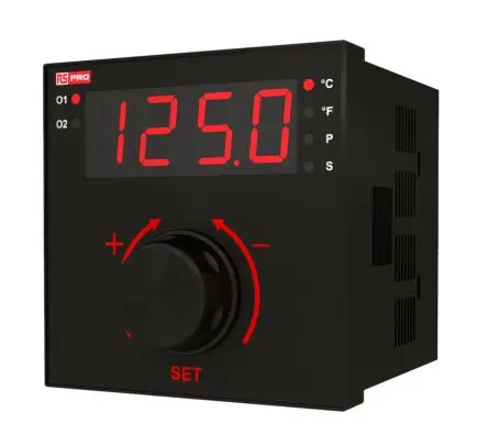 Produktfoto 1 von RS PRO IDM 503 / 505 PID Temperaturregler Panel 1, 2 x 2 Relais Ausgang/ Thermoelement Typ J Eingang 24V ac