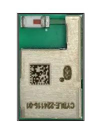Produktfoto 1 von Infineon Bluetooth Modul Klasse B, 4.2, 9.5 dBm -95 dBm
