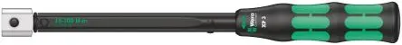 Produktfoto 1 von Wera Click-Torque XP 3 9 x 12 mm Klick-Drehmomentschlüssel Vierkant 15 To 100 Nm, Länge 332mm, ±2 %