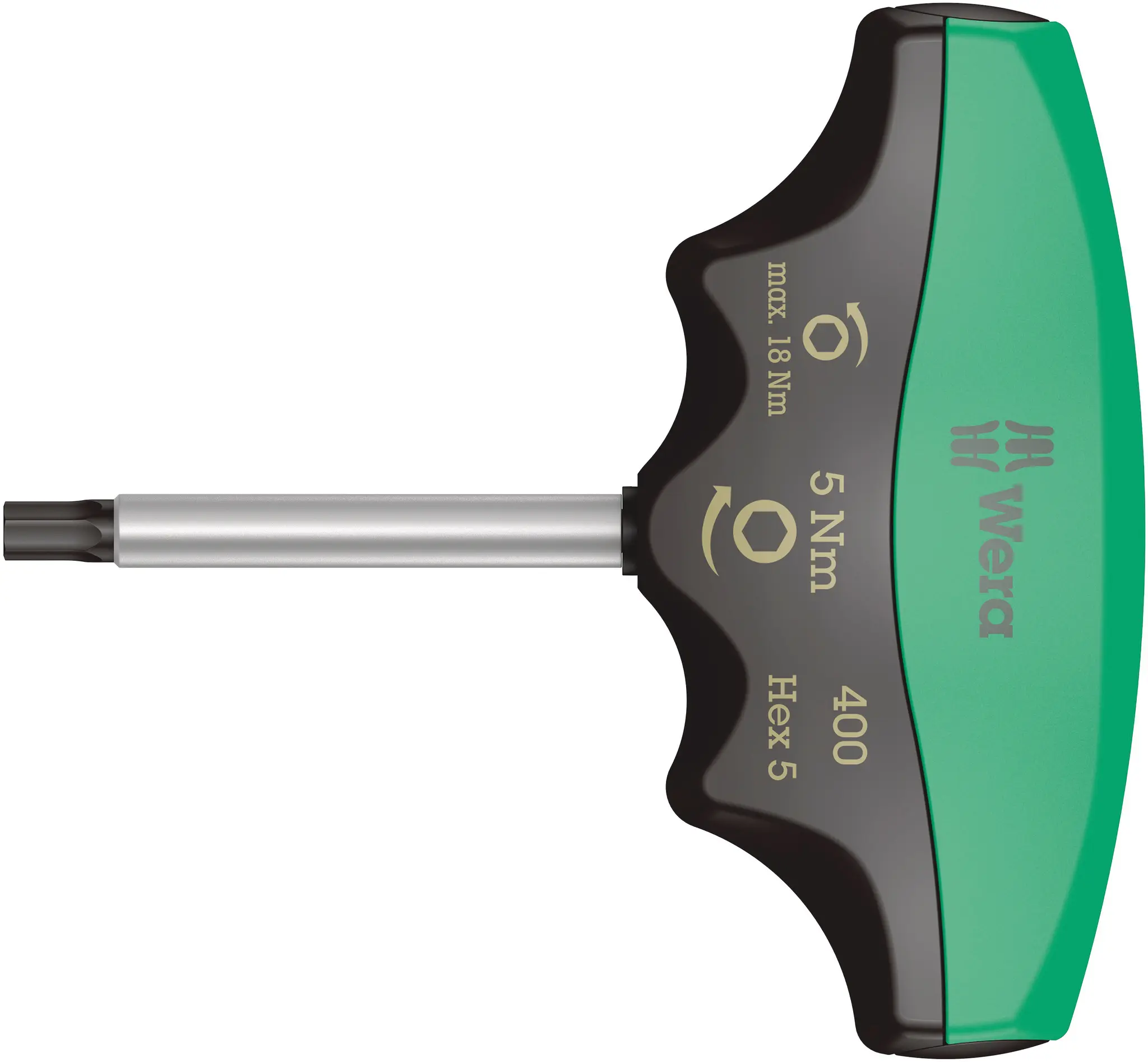 Produktfoto 1 von Wera metrisch  Innensechskant-Schlüssel 5mm T-Griff