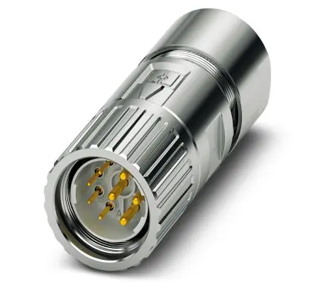 Produktfoto 1 von Phoenix Contact M23 PRO 2 mm M23 Rundsteckverbinder Buchse 8-polig Stecker Kabel IP66, IP68