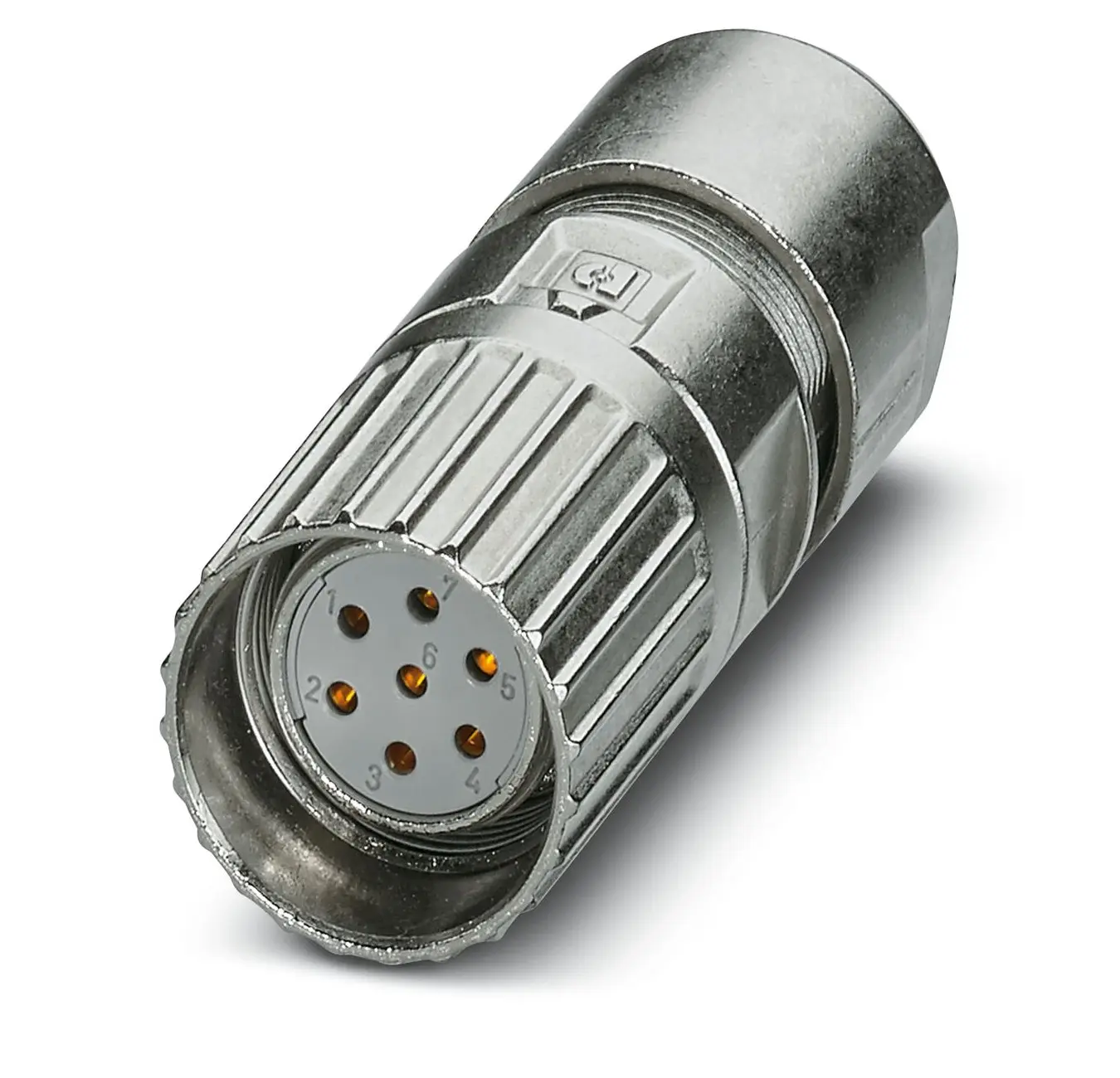 Produktfoto 1 von Phoenix Contact M23-07S1N8A80DU M23 M23 Rundsteckverbinder Buchse 7-polig Buchse 20A Kabel IP66, IP68, IP69K