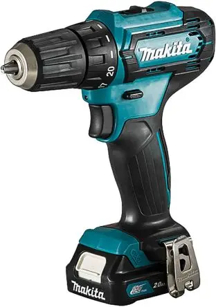 Produktfoto 1 von Makita DF333D Bohrschrauber Schnurlos Bürstenmotor Schlüssellos 2 Ah 10 mm Typ C 1700U/min