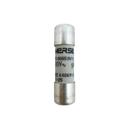 Produktfoto 1 von Mersen Ferrule fuse-links Patronensicherung gG / 10A 10 x 38 mm 500V ac Keramik gG