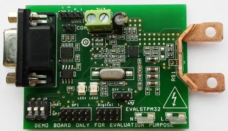 Produktfoto 1 von STMicroelectronics STEVAL-IPE023V1 Evaluierungsplatine, Evaluierungsboard für einphasige Energiemessung, für