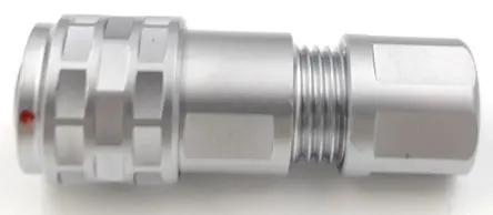 Produktfoto 1 von RS PRO SF6B 11 mm 6 mm Rundsteckverbinder Stecker 2-polig Stecker 3A Kabel IP67