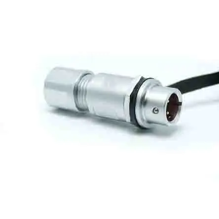 Produktfoto 1 von RS PRO SF6B 7.8 mm 6 mm Rundsteckverbinder Buchse 2-polig Stecker 3A Kabel IP67