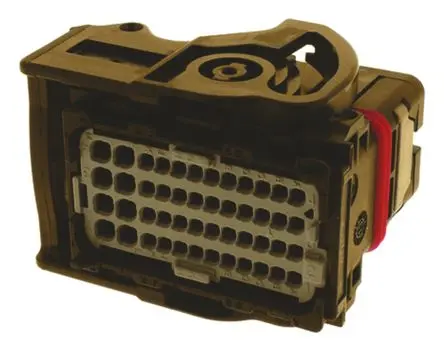 Produktfoto 1 von Molex 64320 Kfz-Steckverbinder, Kabel, CMC-Buchse, Crimpbefestigung, Buchse, 48-polig, Braun / 4-reihig