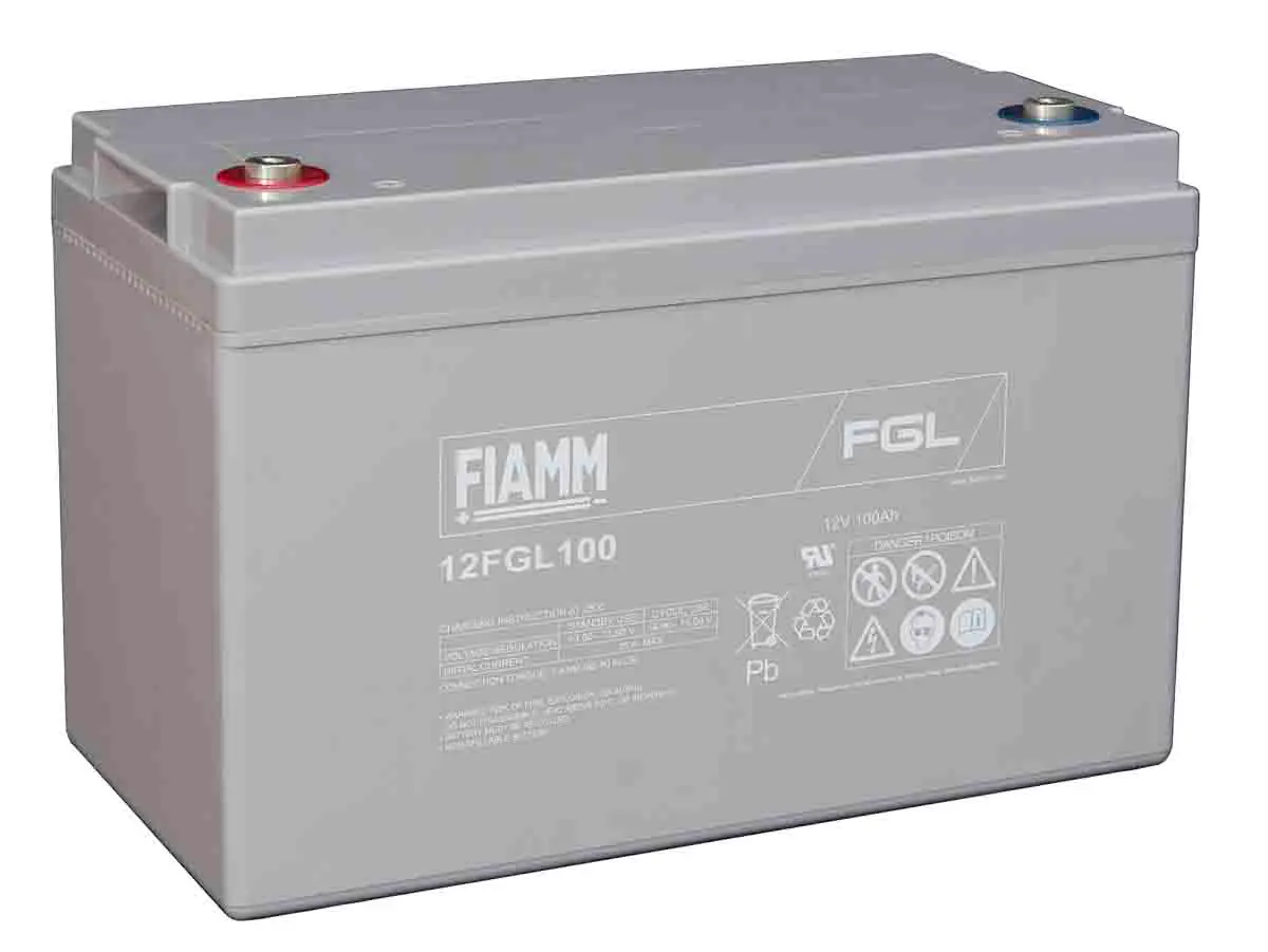 Produktfoto 1 von Fiamm Abgedichteter Bleiakku, 12V / 100Ah, 329 x 172 x 217mm