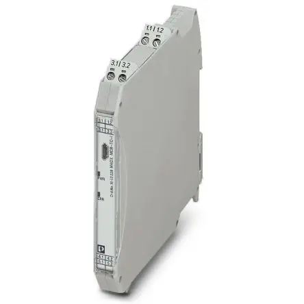Produktfoto 1 von Phoenix Contact MACX MCR Signalwandler, Temperaturwandler 24V dc, Thermoelement, Spannung -1000 → 1000 mV, -250