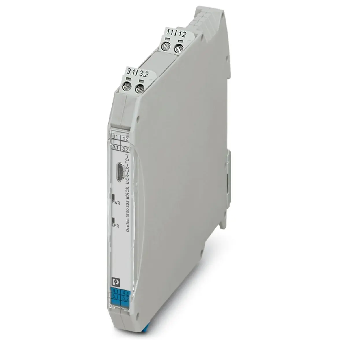 Produktfoto 1 von Phoenix Contact Serie MACX MCR Signalwandler 24 V dc, Thermoelement, Spannung -250 to +2500 °C, -1000 to 1000 mV EIN /