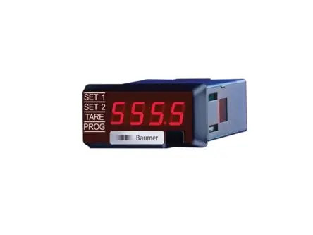 Produktfoto 1 von Baumer TA1220 LED Digitales Multifunktionsmessgerät für Spannung, Strom, Leistung H 22.2 mm B 45 mm 4-Stellen T. 136 mm