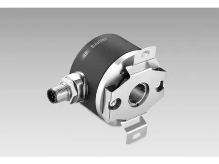 Produktfoto 1 von Baumer EAM580 Absolutwertgeber Magnetisch, 6000U/min, 14→ 30 V dc Hohlwelle mit Ø 12mm Schaft