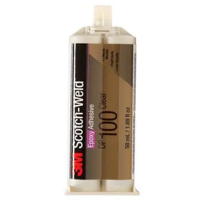 Produktfoto 1 von 3M Scotch-Weld DP100 Flüssig Klar, für Gummi, Kunststoff, Metall, Klebend, 48 ml