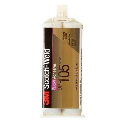 Produktfoto 1 von 3M Scotch-Weld DP105 Flüssig Klar, für Holz, Glas, Kunststoff, Keramik, Metall, Klebend, 48 ml