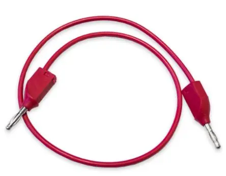 Produktfoto 1 von Mueller Electric Messleitung 20A, Rot Polyvinylchlorid-isoliert 250 mm, 3kV