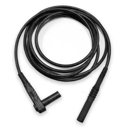 Produktfoto 1 von Mueller Electric Messleitung 20A, Schwarz Silikon-isoliert 1.8 m, 1kV