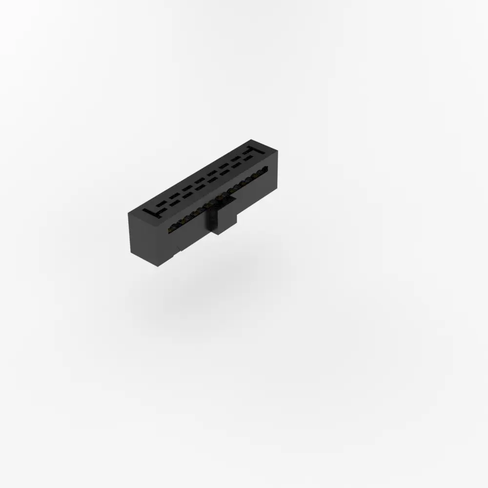Produktfoto 1 von Samtec TCSD IDC Buchse , Raster 2mm Abgeschlossen, Anschluss A Tiger Eye IDC