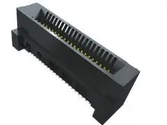 Produktfoto 1 von Samtec Serie HSEC8-DV Kantensteckverbinder Buchse, 0.8 mm, 60-polig, 2-reihig, Vertikal, Oberfläche Lot