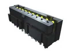 Produktfoto 1 von Samtec LS2 Leiterplattenleiste Gerade, 10-polig / 2-reihig, Raster 2 mm Raster Oberfläche, Platine-Platine, Ummantelt
