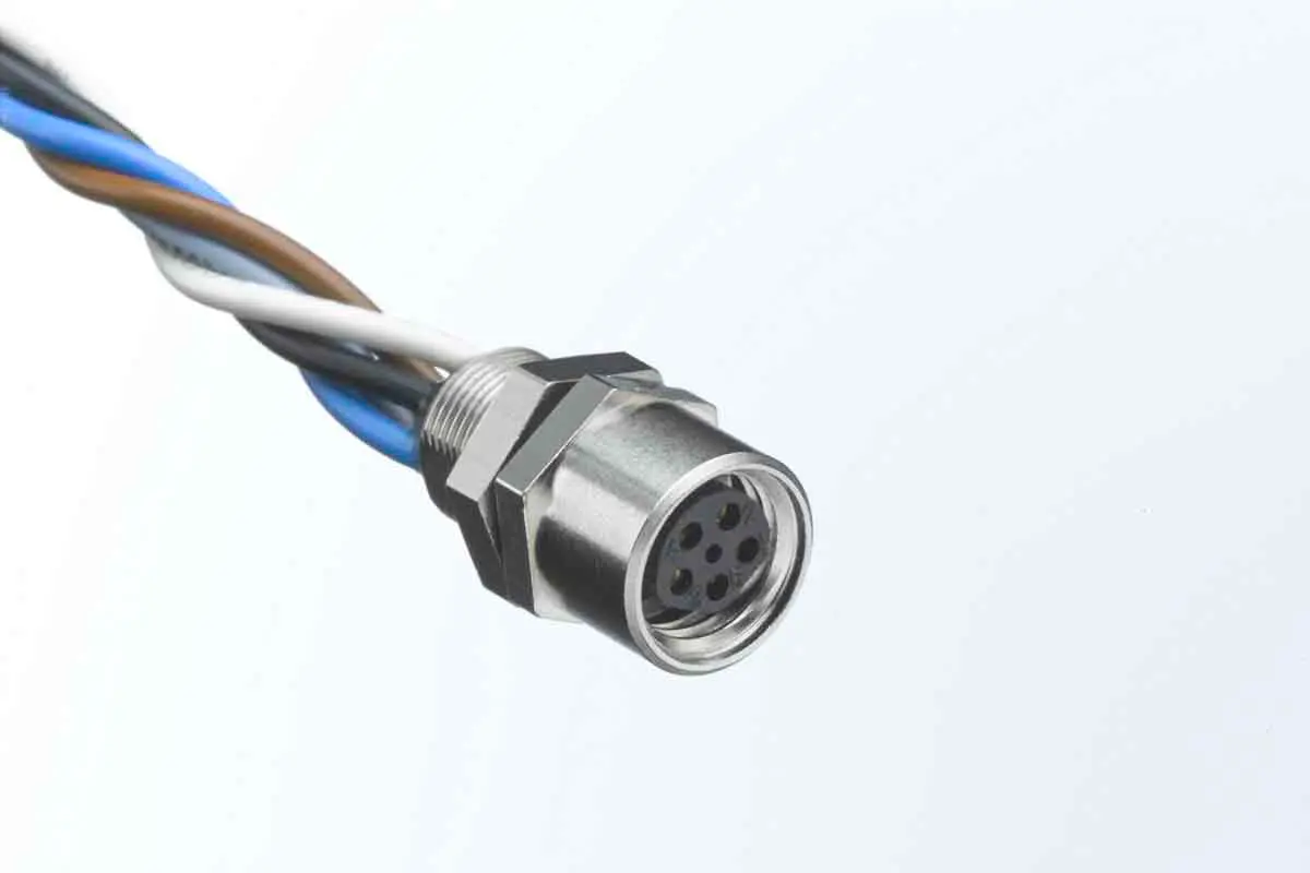 Produktfoto 1 von Molex Nano-Change M8 Rundsteckverbinder Stecker 4-polig Stecker 3A Panel IP40
