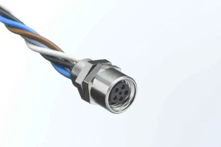 Produktfoto 1 von Molex Nano-Change M8 Rundsteckverbinder Stecker 4-polig Stecker 3A Panel IP67